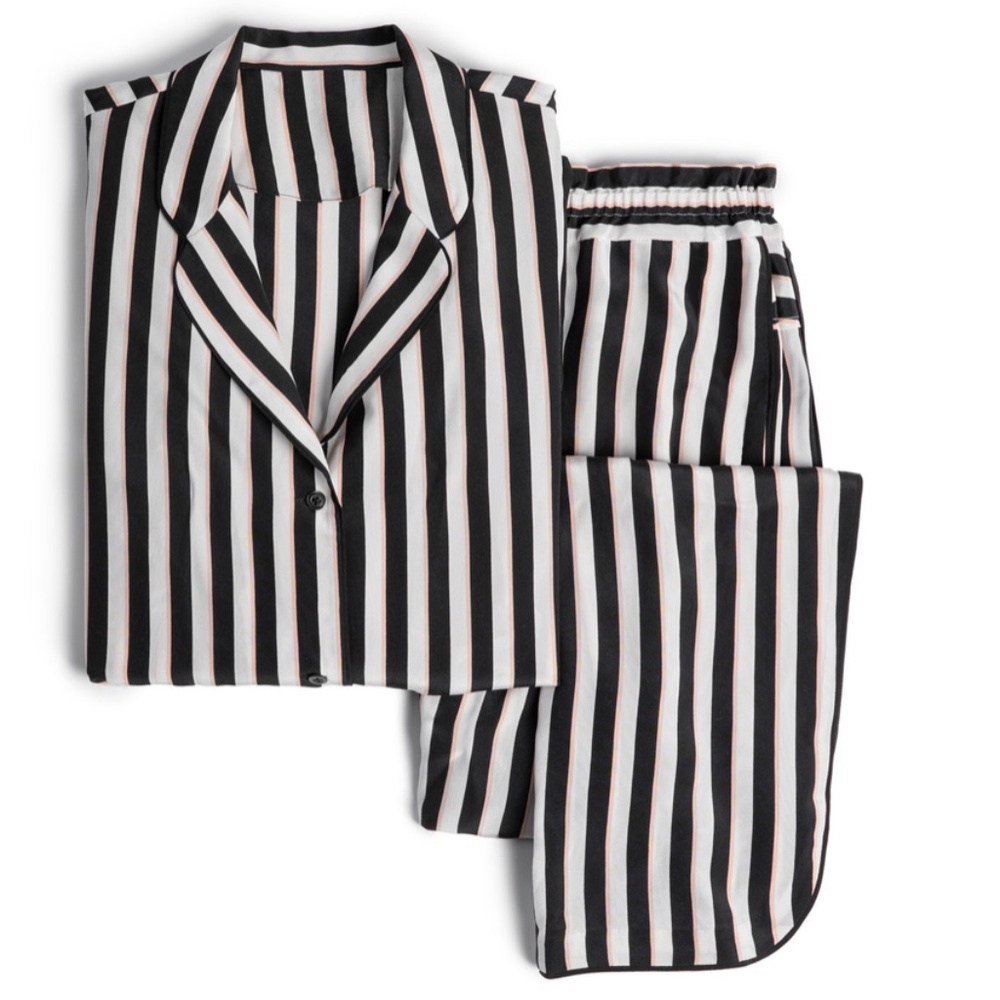 A.L.C. for Parachute Silk Pajama Set w/Sleep Mask